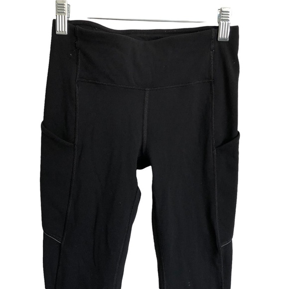 Lululemon Speed Up Crop athletic leggings tights black - Picture 8 of 12